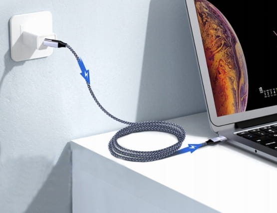 KABEL Thunderbolt 3 USB-C 4K 60HZ 10GB 100W AV 2M - zdjęcie 4