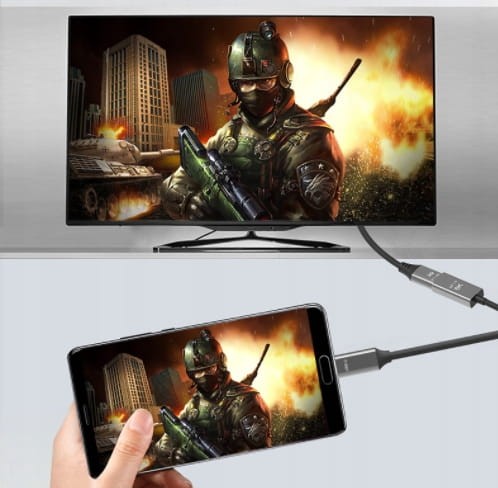Kabel Adapter USB-C DisplayPort 1.4 8K 5K 4K 240Hz - zdjęcie 4