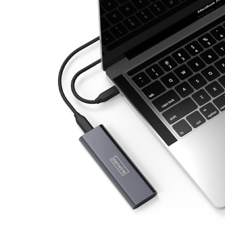 Adapter Kieszeń na dysk SSD m.2 USB-C obudowa m2 SATA Zenwire - zdjęcie 4