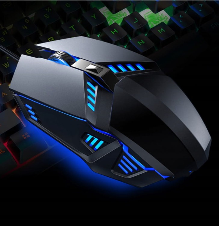 Myszka GAMINGOWA PRZEWODOWA Mysz dla GRACZY RGB LED Zenwire V7 - zdjęcie 5