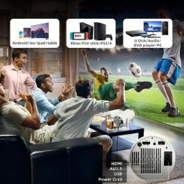 PRZENOŚNY MINI PROJEKTOR Zenwire R1 360 - zdjęcie 9