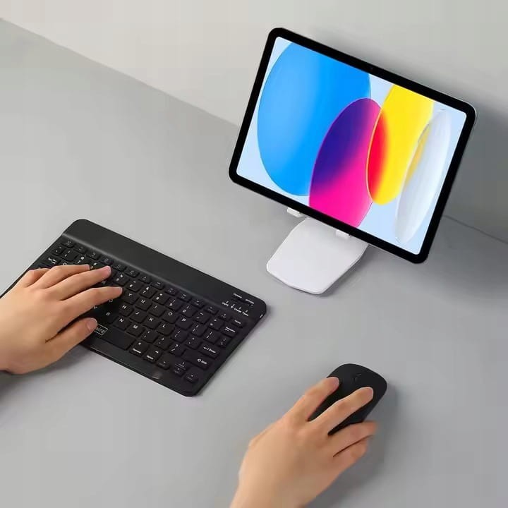 KLAWIATURA BEZPRZEWODOWA Bluetooth 5.0 do tabletu SLIM Uniwersalna Przenośna Zenwire WLK-620 - zdjęcie 4