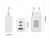 Szybka Ładowarka Sieciowa Kostka GAN III 33W Zasilacz USB-C USB-A do iPhone Samsung Zenwire YMS-618 - zdjęcie 5
