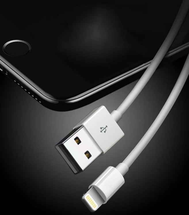 USB-A to lightning Cable 2m Braided cable ZC-1 - zdjęcie 3