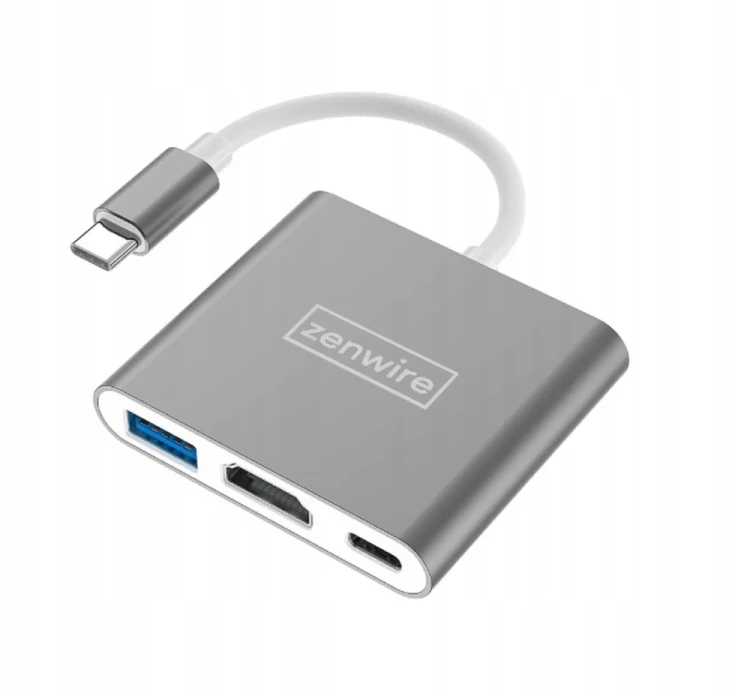 adapter hub usb-c zenwire byl-2008n - zdjęcie 2