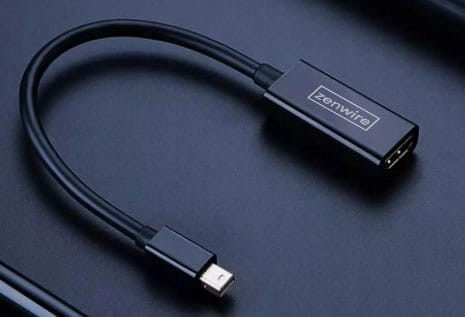 ADAPTER KABEL MINI DisplayPort HDMI 4K THUNDERBOLT Zenwire - zdjęcie 2