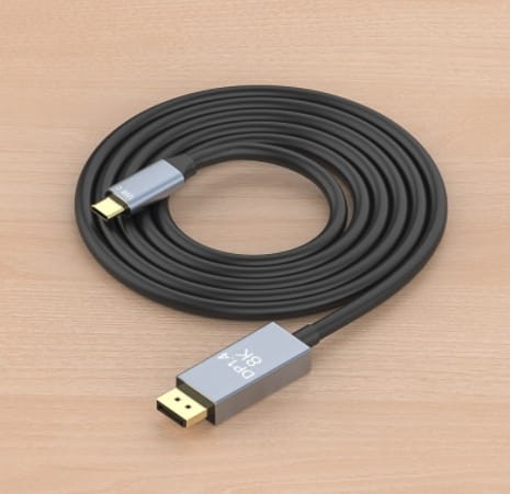 KABEL USB-C DisplayPort 8K 5K 4K Display Port MACBOOK Thunderbolt 3.0 /4.0 240Hz Zenwire ZC-1 - zdjęcie 4